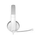 Наушники проводные Meetion HP002U / White+Grey