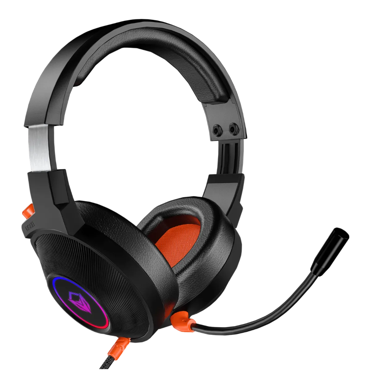 Наушники игровые проводные Meetion HP012 Gaming / Black