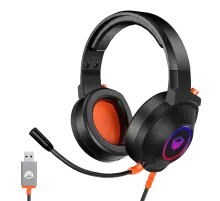 Наушники игровые проводные Meetion HP012 Gaming / Black