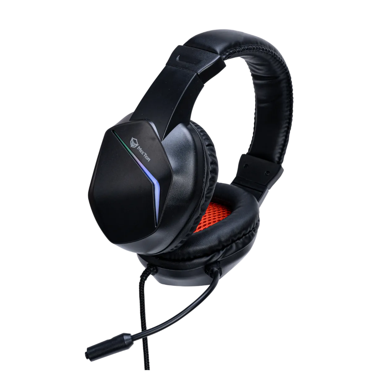 Наушники игровые проводные Meetion HP022 Gaming / Black
