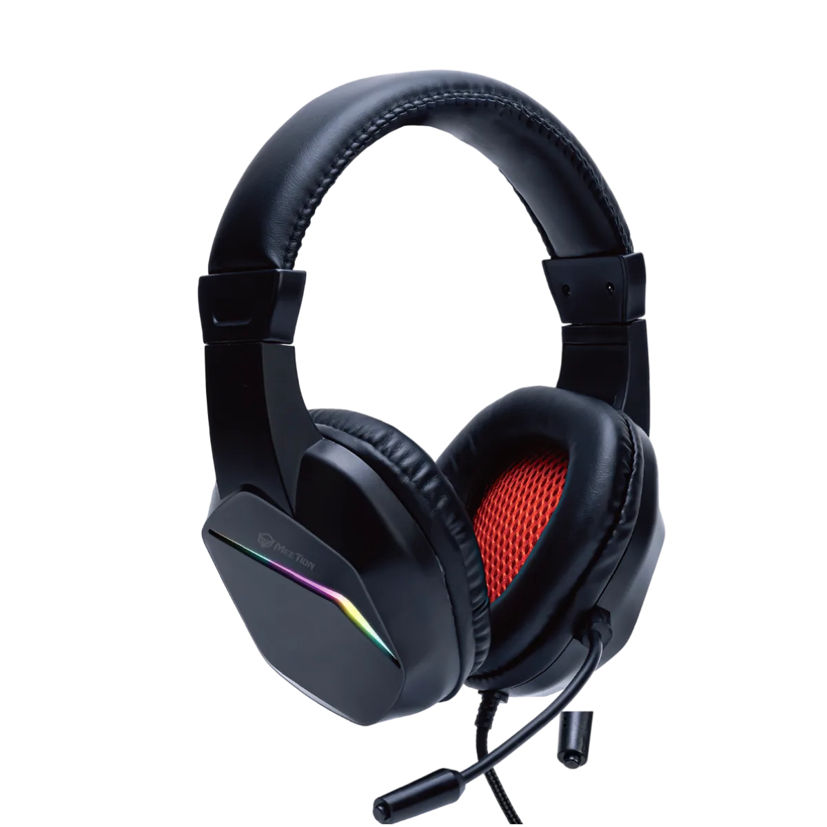 Наушники игровые проводные Meetion HP022 Gaming / Black