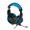 Наушники игровые проводные Microlab G7 Gaming / Blue-Black