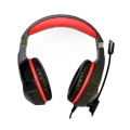 Наушники игровые проводные Microlab G7 Gaming / Red-Black