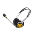 Наушники проводные Microlab K250 / Black-Yellow