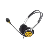 Наушники проводные Microlab K250 / Black-Yellow