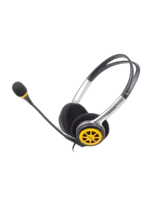 Наушники проводные Microlab K250 / Black-Yellow