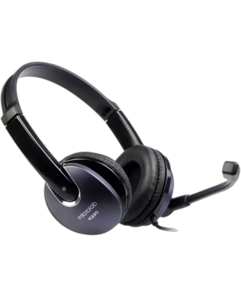 Наушники проводные Microlab K290 / Black-Blue