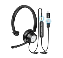 Наушники проводные New Bee H365 / Black 
