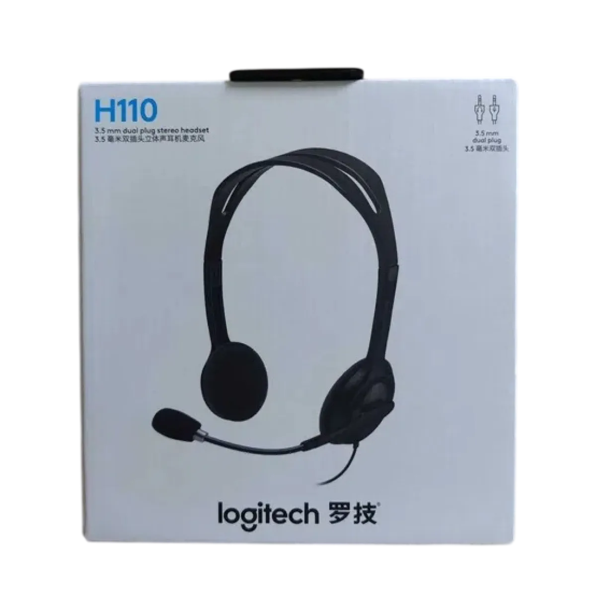 Наушники проводные Logitech H110 / Black