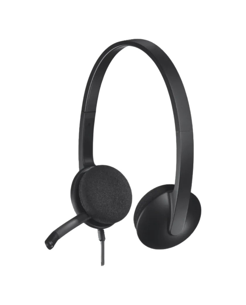 Наушники проводные Logitech H340 / Black