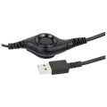 Наушники проводные Logitech H390 / Black