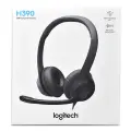 Наушники проводные Logitech H390 / Black