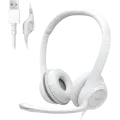 Наушники проводные Logitech H390 / White