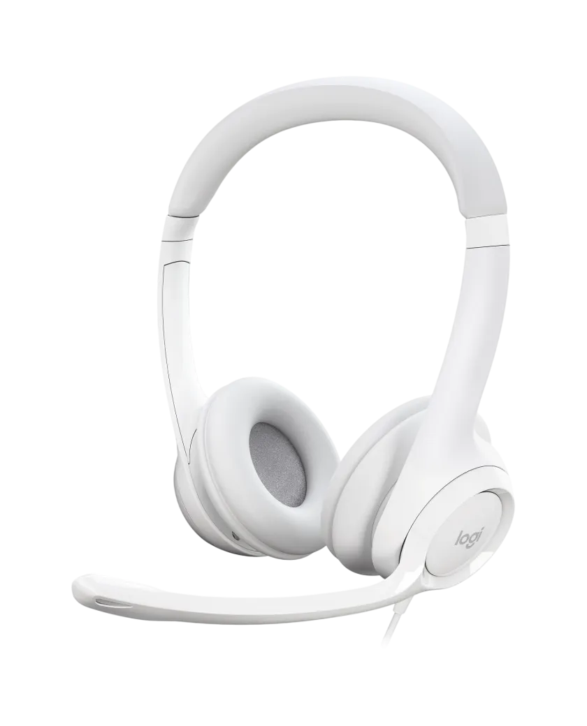 Наушники проводные Logitech H390 / White