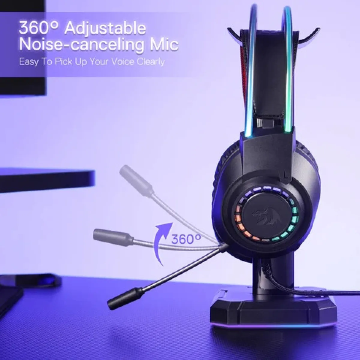 Наушники игровые проводные Redragon Scream H231 / Black