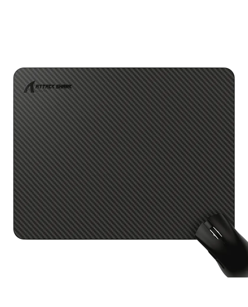 Коврик для мыши Attack Shark CM04 Genuine Carbon Fiber eSport (490×490×2 мм)