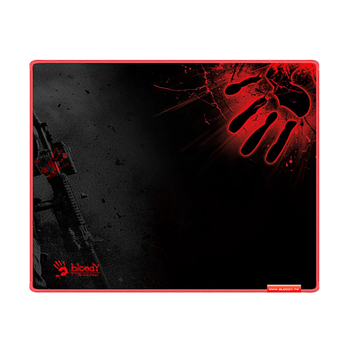 Коврик игровой для мыши Bloody B-080 Defense Armor Mouse Pad (430x335x4 мм) / Black