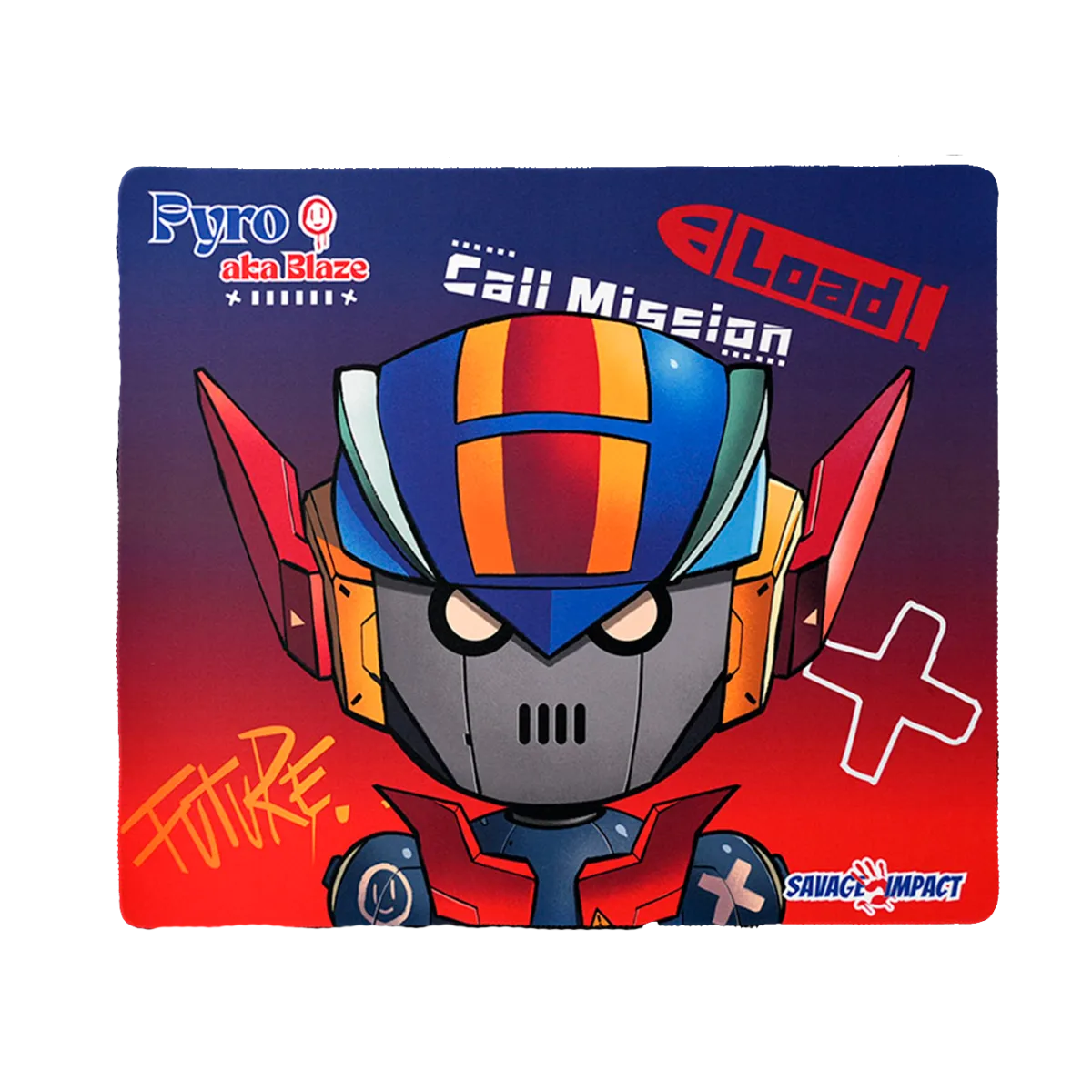 Коврик игровой для мыши Bloody BP-45W Pyro Blaze Waterproof Mouse Pad (450x400x5 мм)