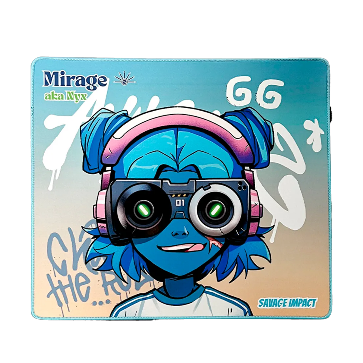 Коврик игровой для мыши Bloody BP-45W Nyx Mirage Waterproof Mouse Pad (450x400x5 мм)