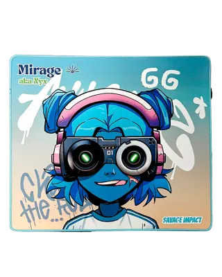 Коврик игровой для мыши Bloody BP-45W Nyx Mirage Waterproof Mouse Pad (450x400x5 мм)