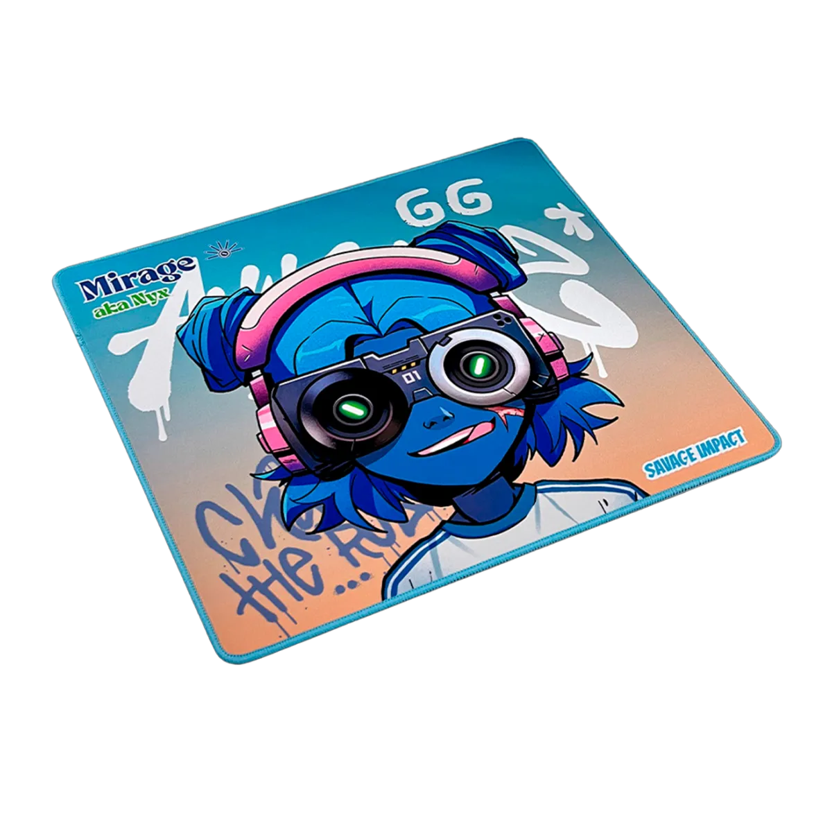 Коврик игровой для мыши Bloody BP-45W Nyx Mirage Waterproof Mouse Pad (450x400x5 мм)