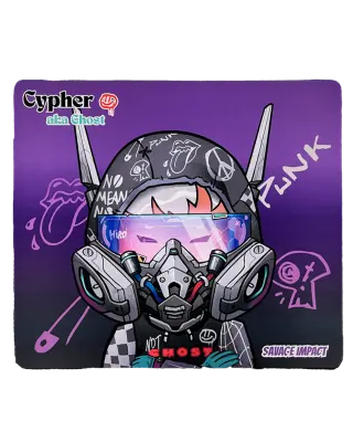 Коврик игровой для мыши Bloody BP-45W Cypher Ghost Waterproof Mouse Pad (450x400x5 мм)
