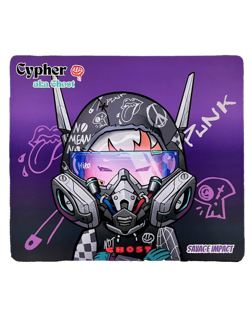 Коврик игровой для мыши Bloody BP-45W Cypher Ghost Waterproof Mouse Pad (450x400x5 мм)