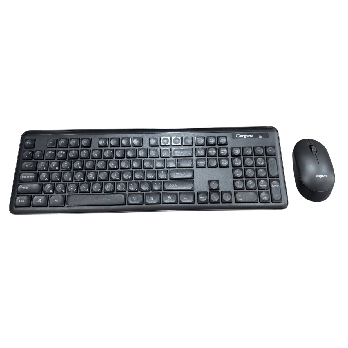 Комплект беспроводной (клавиатура+мышь) Kingnovo C400 / Black