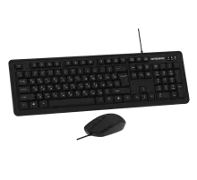 Комплект проводной (клавиатура+мышь) AVTech Pro C305 / Black