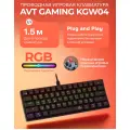 Клавиатура игровая проводная AVTech KGW04 / Black