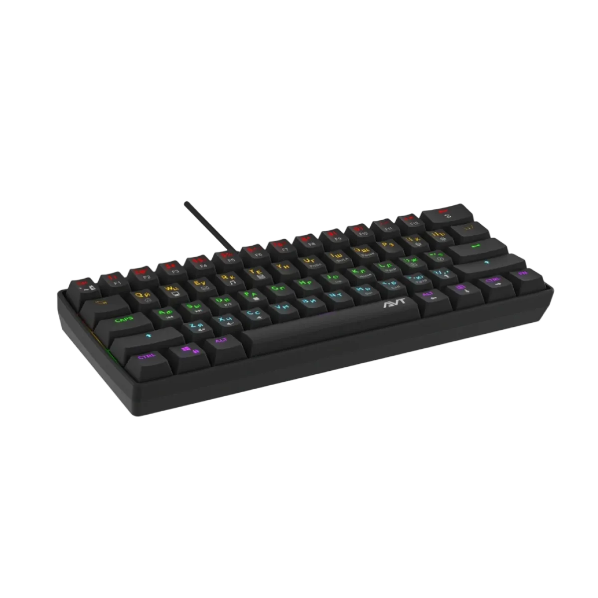 Клавиатура игровая проводная AVTech KGW04 / Black