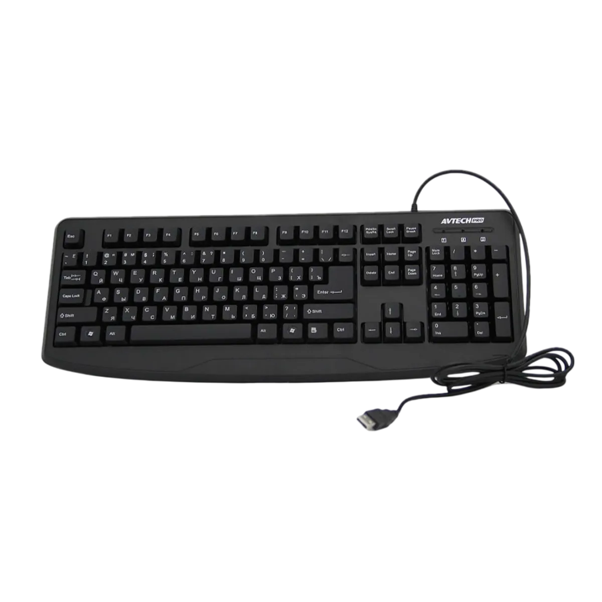 Клавиатура проводная AVTech Pro KB819 / Black