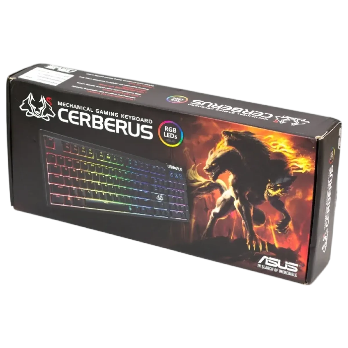 Клавиатура игровая проводная ASUS CERBERUS MECH RGB / Black
