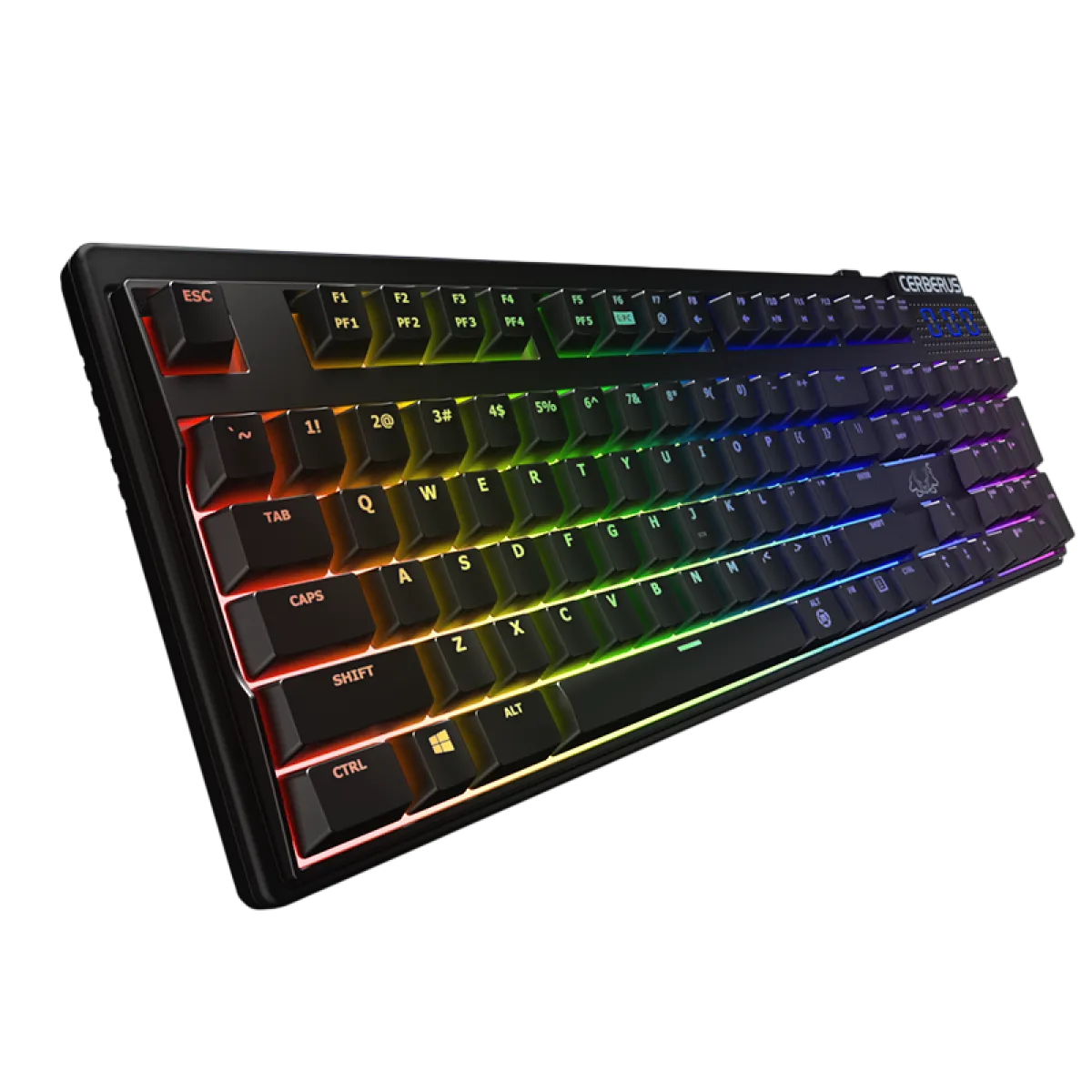 Клавиатура игровая проводная ASUS CERBERUS MECH RGB / Black