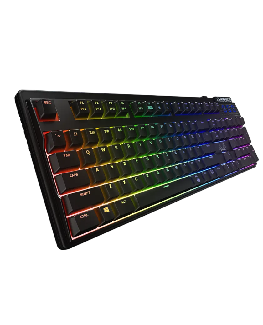 Клавиатура игровая проводная ASUS CERBERUS MECH RGB / Black