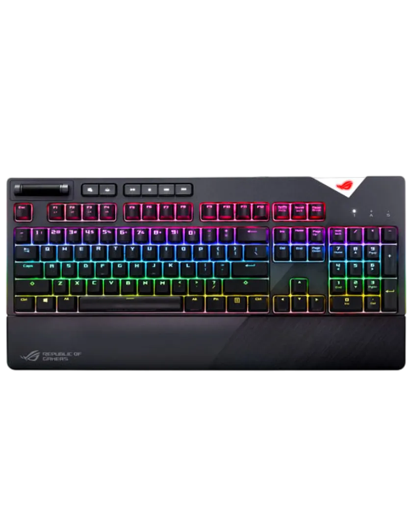 Клавиатура игровая проводная ASUS ROG Strix Flare Cherry MX Red / Black