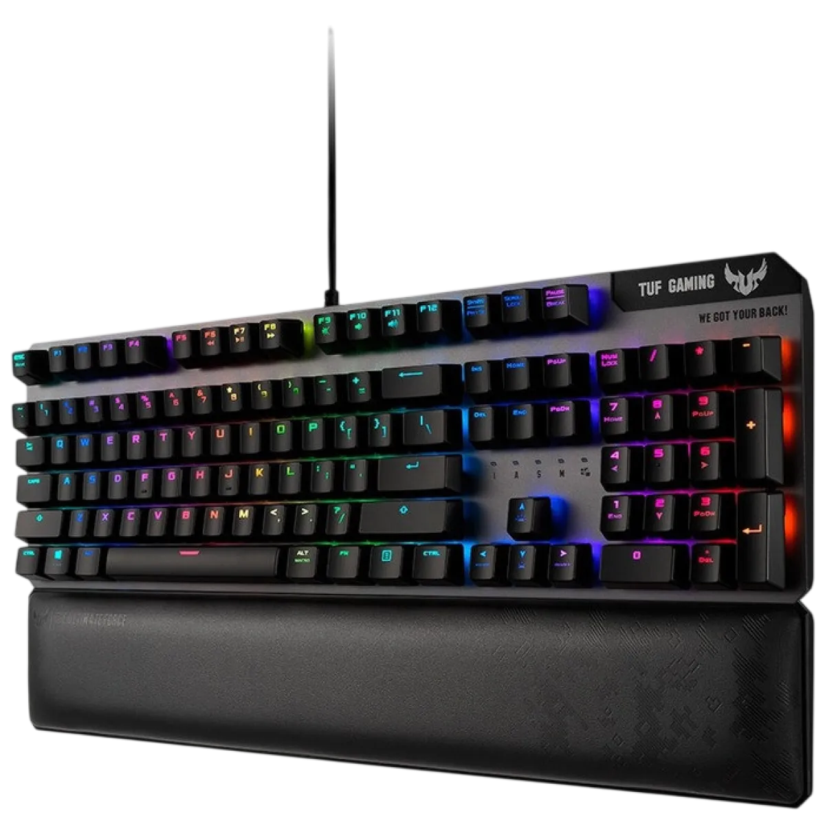 Клавиатура игровая проводная ASUS TUF Gaming K7 RGB / Black