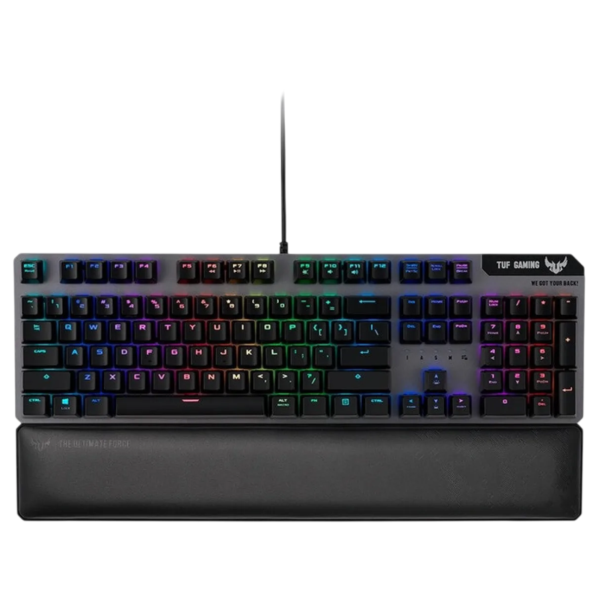 Клавиатура игровая проводная ASUS TUF Gaming K7 RGB / Black