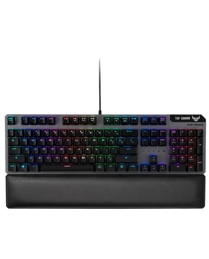 Клавиатура игровая проводная ASUS TUF Gaming K7 RGB / Black