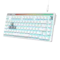 Клавиатура игровая проводная Bloody AT75 Magnesium Gaming / White
