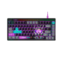 Клавиатура игровая проводная Bloody AT75 Cypher Ghost Gaming / Black