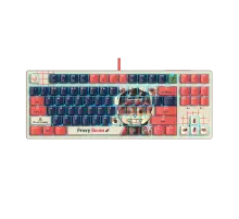 Клавиатура игровая проводная Bloody AT87 Proxy Boom Gaming / White