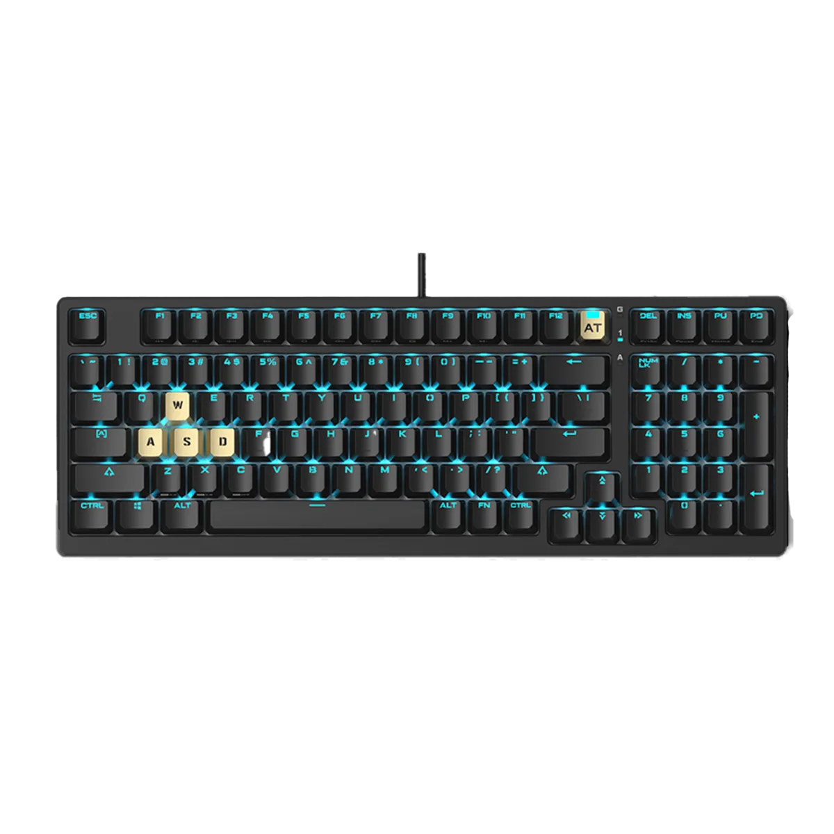 Клавиатура игровая проводная Bloody AT98 Magnesium Gaming / Black