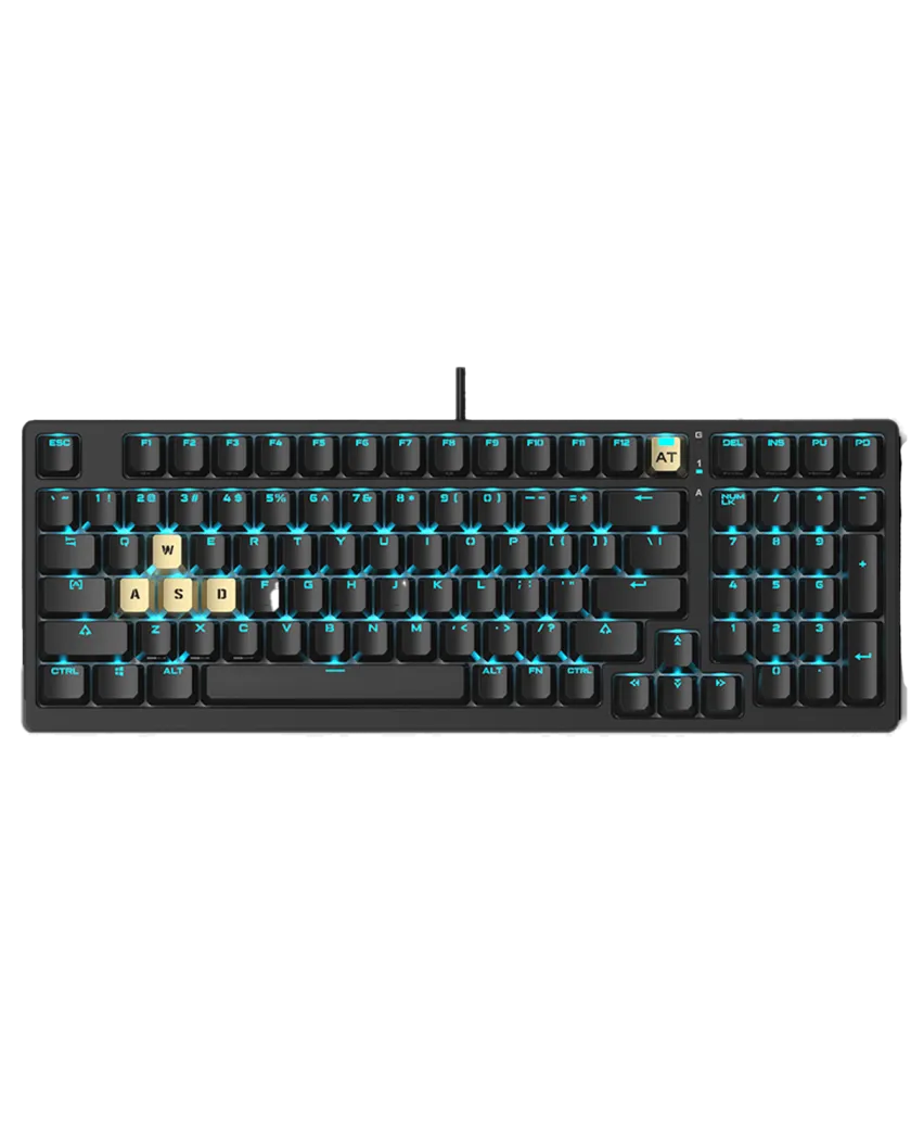 Клавиатура игровая проводная Bloody AT98 Magnesium Gaming / Black