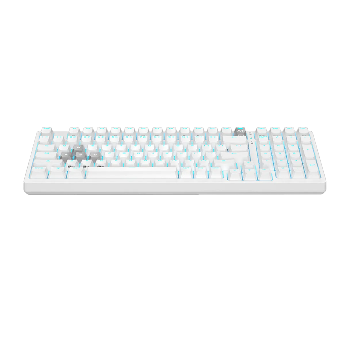 Клавиатура игровая проводная Bloody AT98 Magnesium Gaming / White