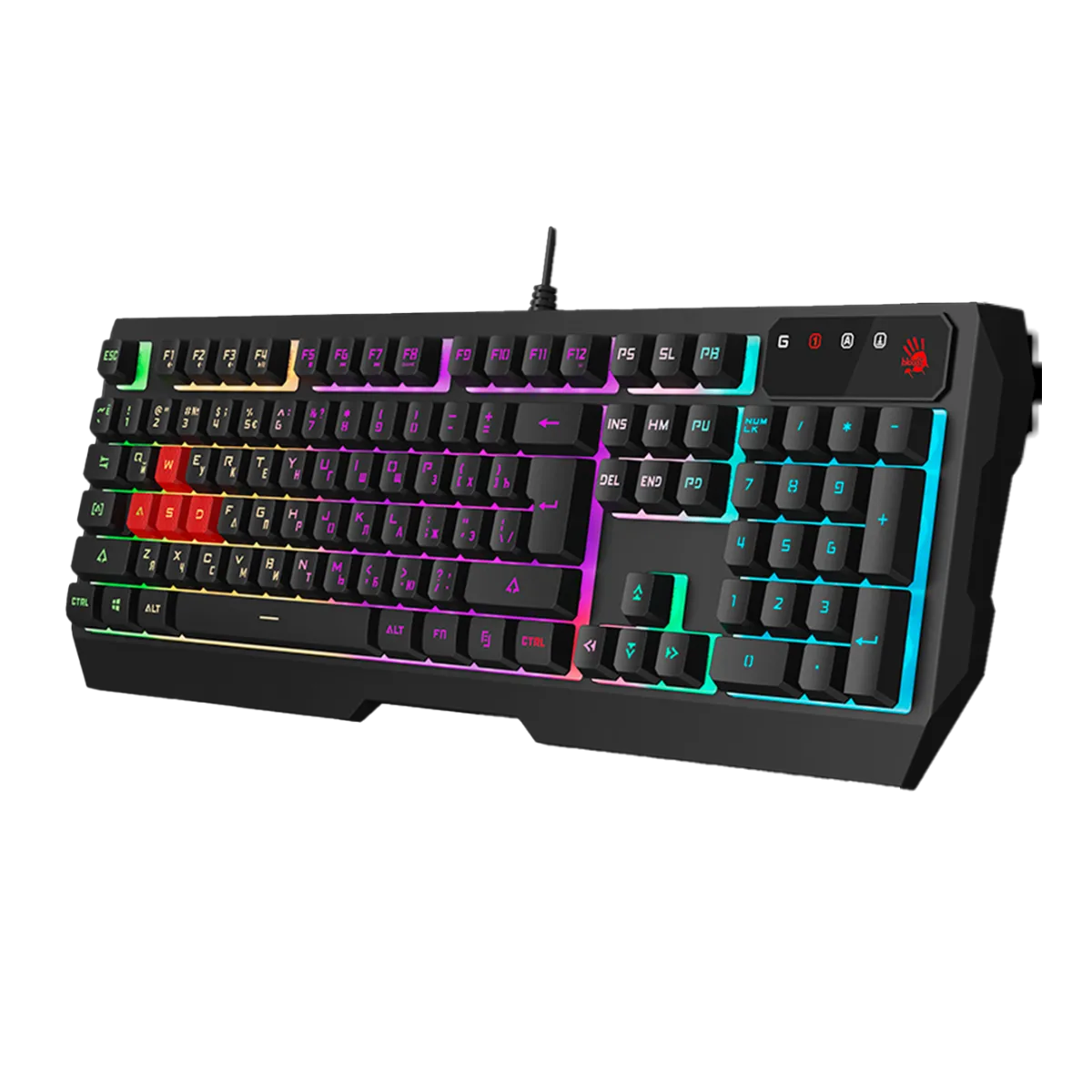 Клавиатура игровая проводная Bloody B140N Gaming / Black