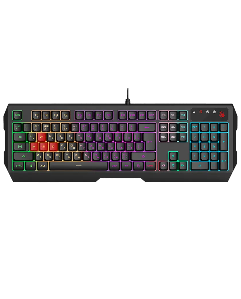 Клавиатура игровая проводная Bloody B140N Gaming / Black