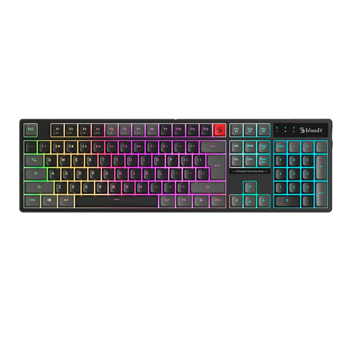Клавиатура игровая проводная Bloody B230N Gaming / Black