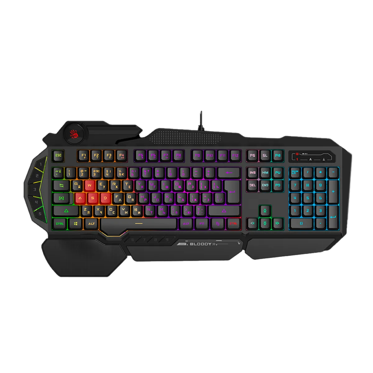 Клавиатура игровая проводная Bloody B310N Gaming / Black