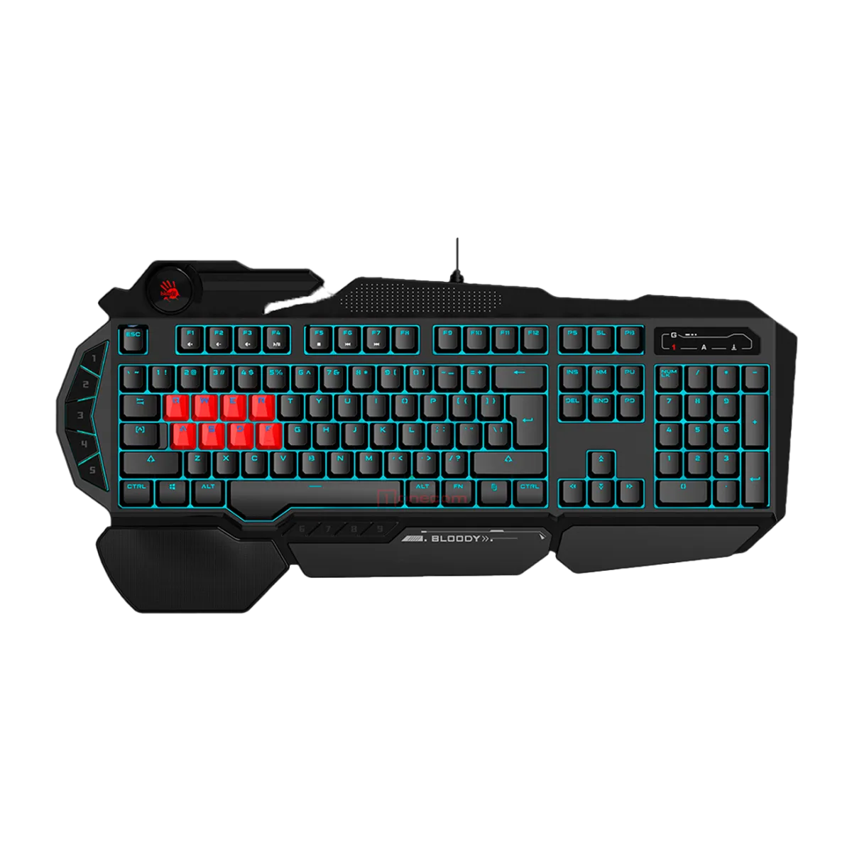 Клавиатура игровая проводная Bloody B318 Gaming / Black
